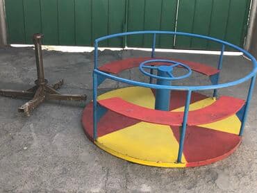 купить детскую площадку бу для улицы: Детская карусель. Для детской площадки, для садика — 2