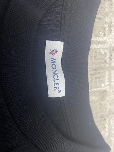 одежди: Мужская футболка, L, Moncler, Новый, цвет - Черный, Бесплатная доставка — 4