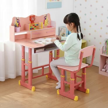 стол для учеников: Комплект детского стола и стула, Новый, Самовывоз, Платная доставка — 1