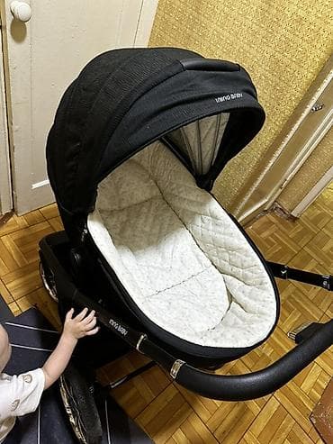 куплю коляску бу: Коляска, Другой бренд, цвет - Черный, Б/у, Самовывоз — 5