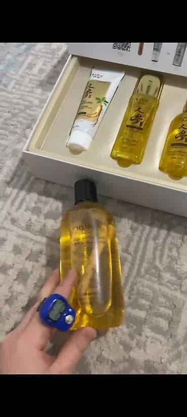 Набор по уходу за волосами с женьшенем. Состав набора: - Шампунь с