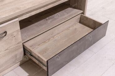 настройка телевизор: Артикул 00024136 Джаз Тумба RTV 1D1SN, Каштан найбори/Оникс, Анрекс — 3