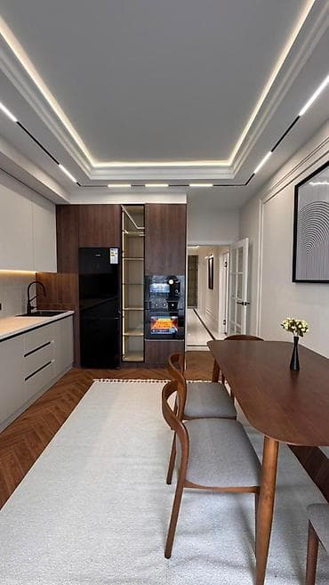 Квартиры: 3 комнаты, 100 м², Юнусалиева/Суванбердиева Элитка, 10 этаж, Дизайнерский ремонт — 2