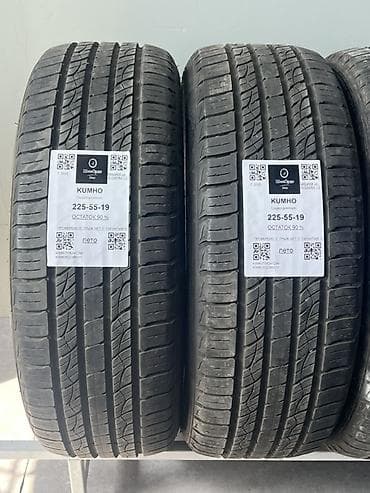 Шины: Шины 225 / 55 / R 19, Лето, Комплект, Внедорожные (АТ/МТ), Корея, Kumho — 2