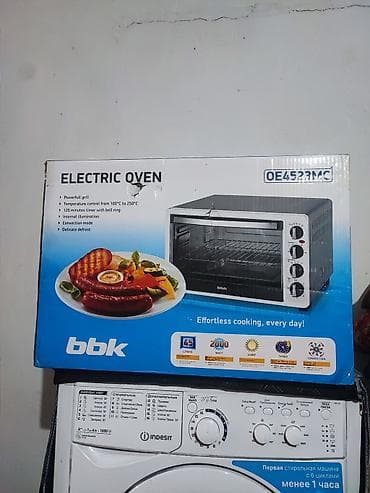 Электрическая мини‑печь BBK OE4523MC Основные характеристики: - Объем