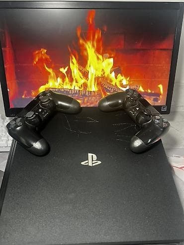 Игровая консоль Sony PlayStation 4 Pro (черная) Комплектация: -