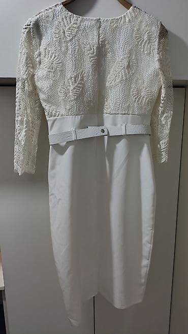 slim patch: Вечернее платье, Коктейльное, Длинная модель, С рукавами, Стразы, L — 2