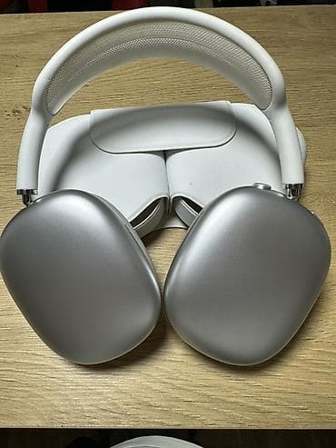 hoco eq5: Apple AirPods Max, цвет Silver, с фирменным чехлом Smart Case (белый) — 2