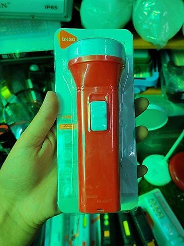 солнеч: Перезаряжаемый светодиодный фонарик OKGO FA-8817 - Тип: LED — 1