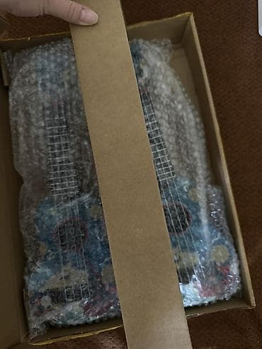 гавайские музыкальные инструменты: Укулеле сопрано с ярким художественным принтом - Тип: укулеле сопрано — 2