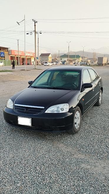 Honda Civic: 2001 г., 1.7 л, Автомат, Газ, Седан
