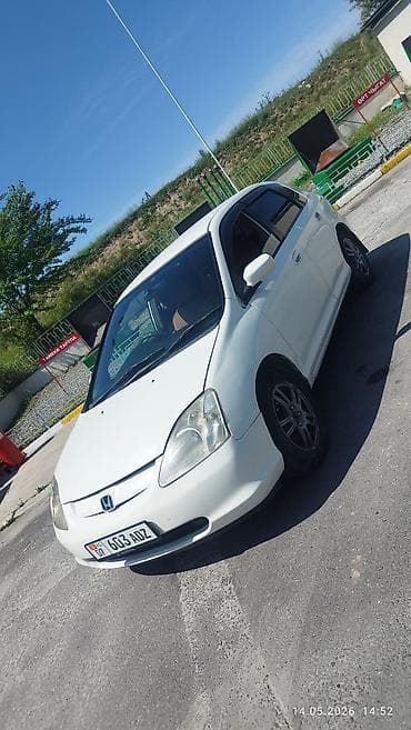 Honda Civic: 2000 г., 1.5 л, Вариатор, Бензин, Хэтчбэк — 2