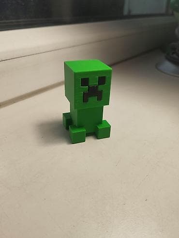 Фигурка Крипера из Minecraft - Компактная фигурка знаменитого моба в lalafo.kg да Фигурка Крипера из Minecraft - Компактная фигурка знаменитого моба в