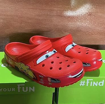 Детская обувь: Crocs Lightning McQueen (Молния Маккуин) Почувствуй скорость и — 3