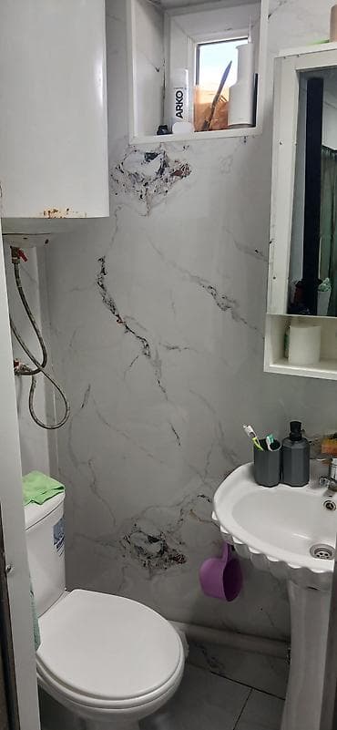 двухэтажных домов в бишкеке: 32 м², 2 комнаты, Теплый пол — 4