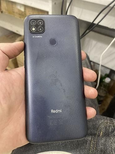 ipnone 12: Redmi, Redmi 9C, Б/у, 64 ГБ, цвет - Синий, 2 SIM — 2