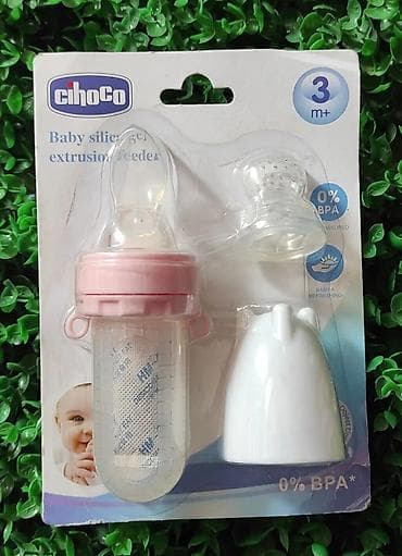 тез арада: Пищевой силиконовый кормушка-пустышка CihoCo для прикорма, от 3 — 1