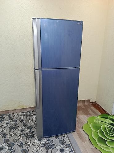 hitachi холодильник: Холодильник Sharp, Б/у, Двухкамерный, No frost, 60 * 160 * 60 — 9