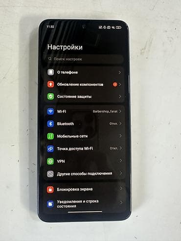 телефон redmi9: Redmi, Redmi Note 11, Б/у, 128 ГБ, цвет - Серый, 2 SIM — 2