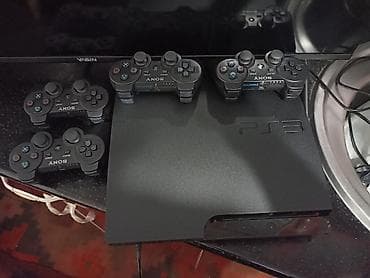 xbox 2: PlayStation 3 (Slim) + 4 оригинальных геймпада DualShock 3 — 2