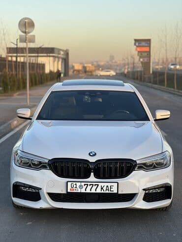 полированный аппарат: BMW 5 series: 2017 г., 2 л, Автомат, Бензин, Седан — 2