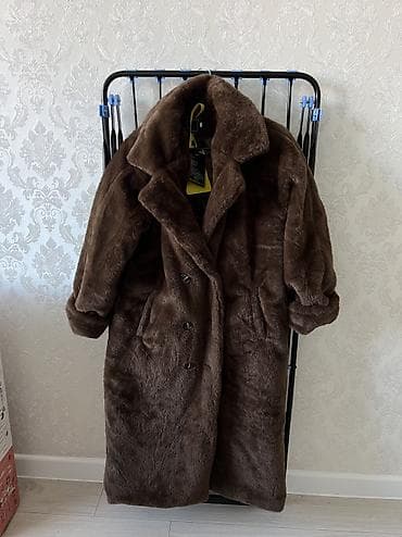 ted baker: Двубортное женское пальто из искусственного меха (шуба-тедди) — 2