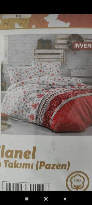 спальный набор: Постельное бельё
Новалочки 
Фланель
Товар из Турции — 6