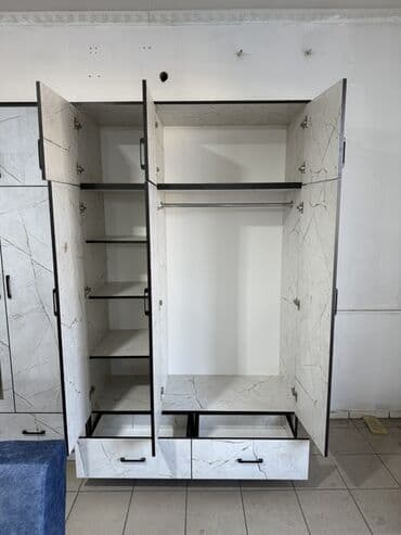 почтовый ящик: Шкаф для одежды, Новый, Прямой, ЛДСП — 10