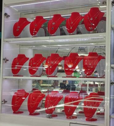 самые красивые свадебные платья в мире: Серебряные колье, Проба 925, Женские, Новый, Фианит — 1