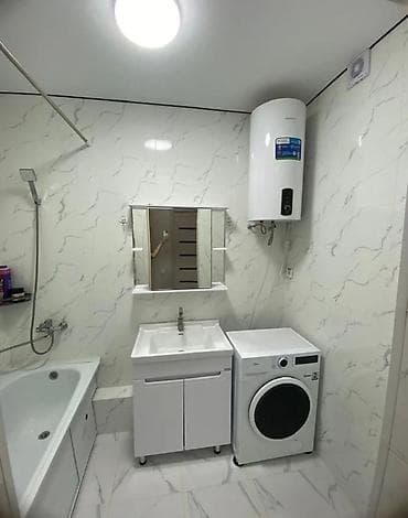 город кызыл кия: 2 комнаты, 66 м², Элитка, 3 этаж, Дизайнерский ремонт — 2