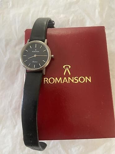 часы romanson мужские: Классические часы часы, Romanson, Титан, Швейцария, Водонепроницаемые, Женские, Б/у — 1