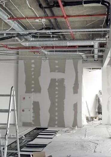 Услуги: Монтаж и отделка стен из гипсокартона - Устройство перегородок и — 1