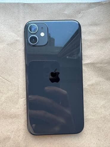realme gt neo 5 бишкек: IPhone 11, Колдонулган, 128 ГБ, Кара, Коргоочу айнек, Каптама, 68 % — 1