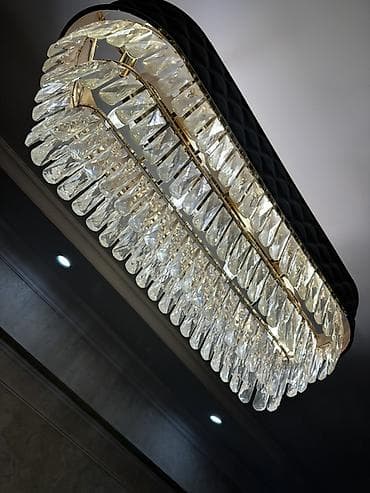 люстры турция купить: Потолочная люстра с кристаллами и мягким кожаным обрамлением - Тип — 1