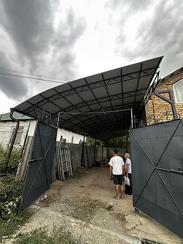 дорого: Металлические навесы и каркасы под ключ - Проектирование: 3D‑схемы и — 7