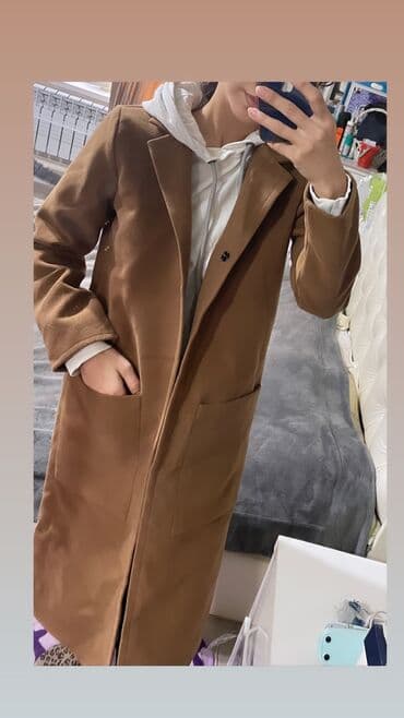 символическую: Пальто на весну,осень символическая цена Почти новое (надевали 1 раз ) — 1