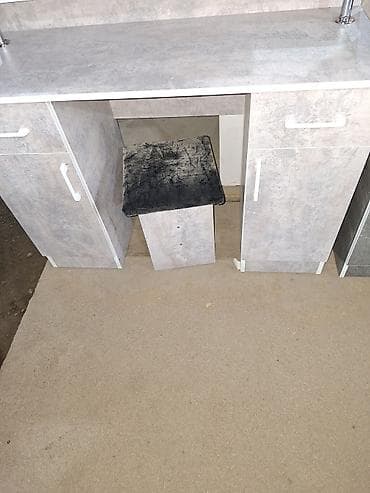 мягкая мебель каракол: Туалетный столик, Новый, С зеркалом, цвет - Белый, ЛДСП — 10