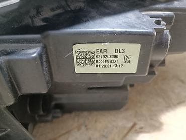 lada 14: Передняя левая фара Kia Б/у, Оригинал — 2