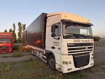 прозрачный лист: Тягач, DAF, Тентованный — 2