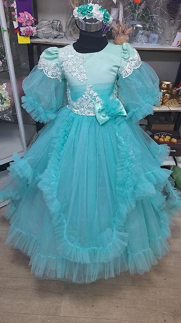 детский платья пышный: Детское платье, Новый — 1