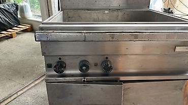 газ плиты: Электрическая сковорода промышленная (жарочная ванна) - Материал — 2