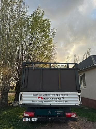 резка наклейки: Грузовик, Mercedes-Benz, Стандарт, Б/у — 3