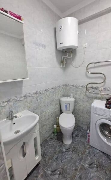 квартира сдаётся ош: 1 комната, Агентство недвижимости, Без подселения, С мебелью полностью — 4