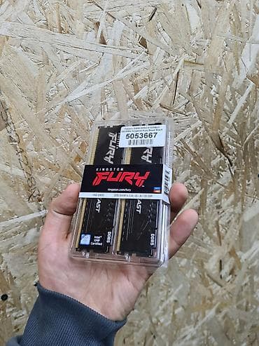 Оперативная память, Новый, Kingston Fury, 16 ГБ, DDR5, 5600 МГц, Для ПК