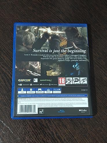 ps3 osh: Resident Evil 4 (PS4) — диск в хорошем состоянии, пару мелких царапин — 2