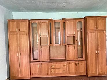 шыкав: Стенка-шкаф, Тип стенки-шкафа: Модульная, Для зала, Особенности: С отделением под телевизор — 1