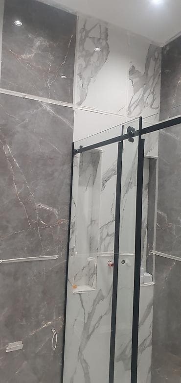 горка 4: Стеклянная душевая перегородка с раздвижными дверями - Конструкция — 9