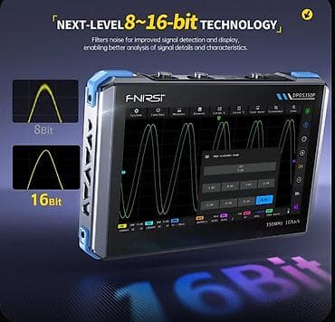 дело лабо: Осциллограф цифровой профессиональный портативный, сенсорный, 2 — 6
