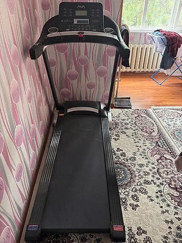 спортивные тренажёры: Беговая дорожка AVA (складная) состояние отличное. - Электрическая — 1
