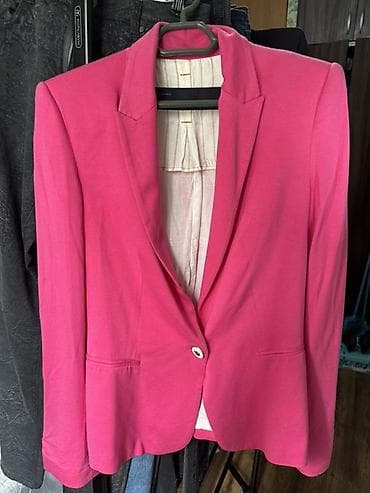 zar: Женские жакеты (2 модели) 1) Жакет H&M без воротника 500с новый - — 5